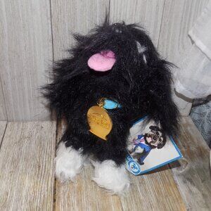 SUB BLEU 2016 Rescued by MARK MILLER SUBURU Plush Dog, Black White Terrier ? *